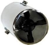 Ponteira cromada com som de turbo.